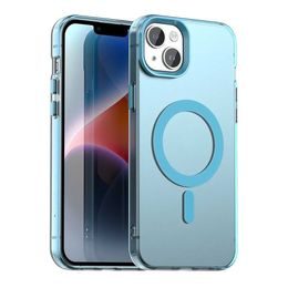 Techsuit CandyCase MagSafe, iPhone 14, modrý