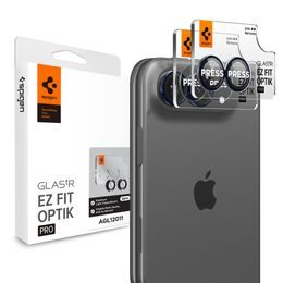 Spigen Optik.TR Ez Fit Pro Kameraschutz für iPhone Duo - Gehärtetes Schutzglas für Kamera - 2 Stück - Night Sky