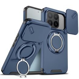 Camslide Stand obal, Xiaomi 17T Pro, modrý