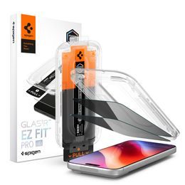 Spigen Glas.TR EZ Fit Pro HD (AGL12027), Tvrdené sklo 2 kusy, iPhone 18 Pro, Privacy