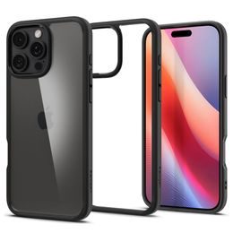 Spigen Ultra hybrid Handyhülle, iPhone 16 Pro, schwarz