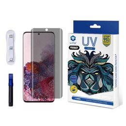 Lito 3D UV Zaščitno kaljeno steklo, Samsung Galaxy S20 Ultra, Privacy