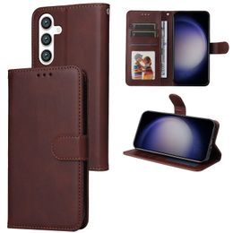 Etui Magnet Case, Samsung Galaxy S25 Plus, brązowe