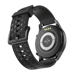 Strap Y Uhrenarmband für Samsung Galaxy Watch 46mm, schwarz