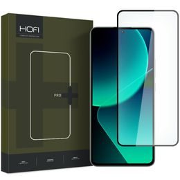 Hofi Pro+ Displayschutz aus gehärtetem Glas, Xiaomi 13T / 13T Pro, schwarz