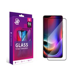 JP Titan extra odolné tvrzené sklo, Samsung Galaxy S25 Plus, černé