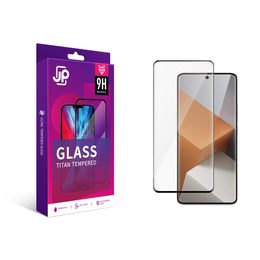 JP Titan extra robustes Panzerglas, Xiaomi Redmi Note 13 Pro Plus 5G, schwarz