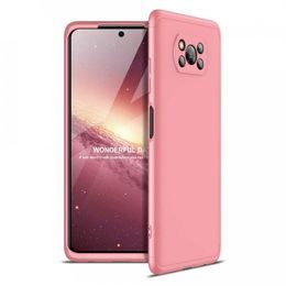 360° obal na telefon Xiaomi Poco X3 ružový