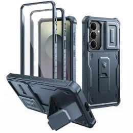 Dexnor 360 Kickstand Camprotector etui Samsung Galaxy S26 Plus, niebieski