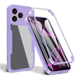 Techsuit ColorVerse 360, iPhone 17 Pro, lila