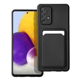 Husă Card Case, Samsung Galaxy A72, neagră