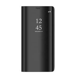 Clear view čierne púzdro na telefon Samsung Galaxy A13 4G