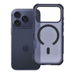 iPhone 17 Pro / 18 Pro dėklas – Forcell F-Protect BumperX MagSafe – tamsiai mėlyna