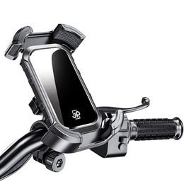 JP univerzální držák telefonu na řídítka kola a motocyklu, BH04, černý