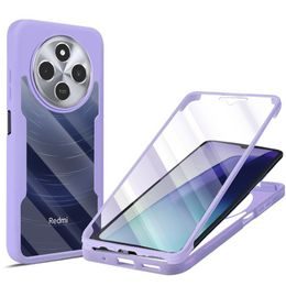 Techsuit ColorVerse 360, Xiaomi Redmi 14C / Poco C75, vijolična