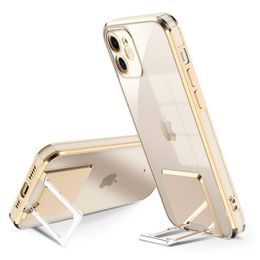 Kickstand Case tok iPhone 7 / 8 / SE 2020 / 2022, arany szinu