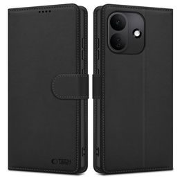 Tech-Protect Wallet tok, Xiaomi Redmi Note 17 Pro 5G, fekete