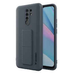 Carcasă Wozinsky Kickstand, Xiaomi Redmi 9, albastră