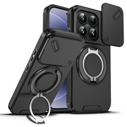 Husă Camslide Stand, Xiaomi 17, negru