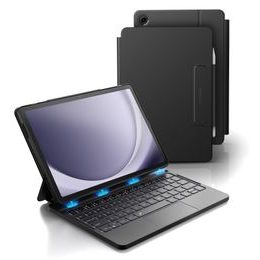 Dexnor магнитен калъф с клавиатура, Samsung Galaxy Tab A9 Plus, черен