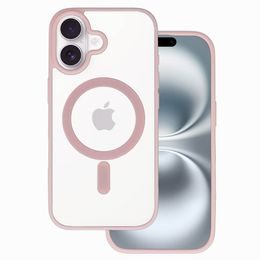 Acrylic Color Magsafe etui, iPhone 17, jasnoróżowe