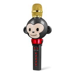Maxlife MX-100 Mikrofon z głośnikiem, Bluetooth, czarny
