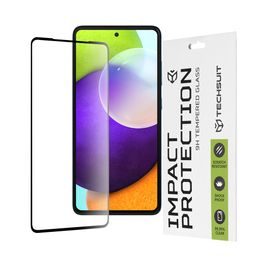 Techsuit 111D Tvrzené sklo, Samsung Galaxy A52 4G / A52 5G / A52s 5G, černé