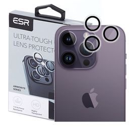 ESR Tvrzené sklo na čočku fotoaparátu, iPhone 15 Pro / 15 Pro Max, černé