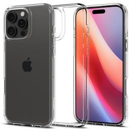 Spigen Ultra hybrid ovitek za mobilni telefon, iPhone 16 Pro Max, prozoren