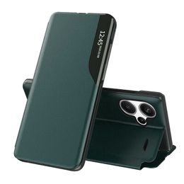 Eco Leather View Case, Xiaomi Redmi Note 13 Pro+ 5G, verde