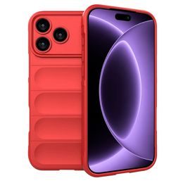 Etui Magic Shield, iPhone 17 Pro / iPhone 18 Pro, czerwone