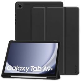 Hülle Tech-Protect SC Pen für Galaxy Tab A9+ Plus 11.0 X210 / X215 / X216, schwarz