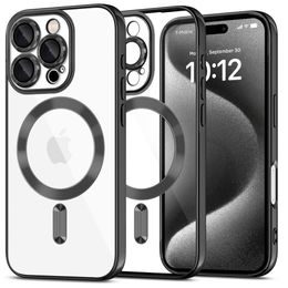 Tech-Protect MagFlex MagSafe iPhone 16 Pro, błyszcząca czerń