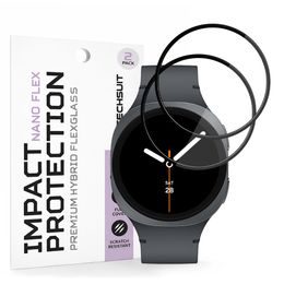 Techsuit Nano Flex, Samsung Galaxy Watch8 40mm, 2 kusy, čierne