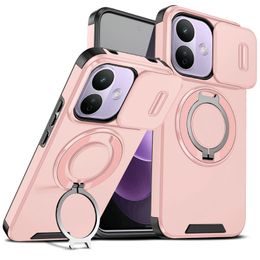 Camslide Stand obal, Xiaomi Redmi Note 17 Pro 5G / Note 17 Pro Max 5G, růžový