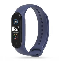 Tech-Protect IconBand Xiaomi Mi Smart Band 5 / 6 / 6 NFC / 7, albastru închis