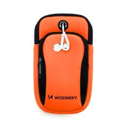 Wozinsky bežecké vrecko na ruku, oranžová (WABOR1)