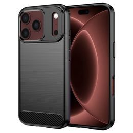 Etui Carbon, iPhone 17 Pro Max / 18 Pro Max, czarne