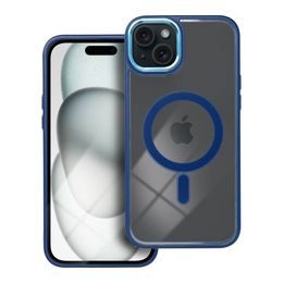 Color Edge Mag Cover cu MagSafe, iPhone 15 Plus, albastru