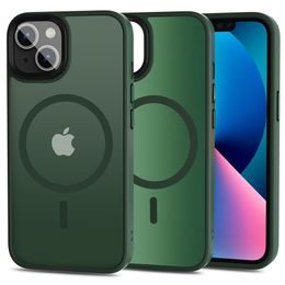 Tech-Protect MagMat MagSafe, iPhone 13, zelený matný