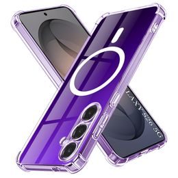 Techsuit Shockproof MagSafe прозрачен калъф, Samsung Galaxy S26