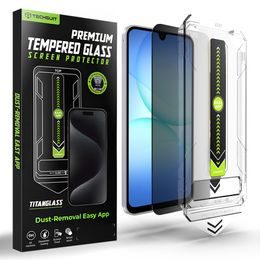 Techsuit TitanGlass CrystalHD Privacy, Samsung Galaxy A16 4G / A16 5G / A17 4G / A17 5G