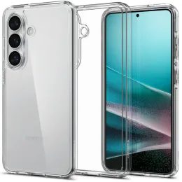 Spigen Ultra Hybrid husă pentru telefon, Samsung Galaxy S26, Crystal Clear