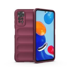 Magic Shield maska, Xiaomi Redmi Note 11, bordo