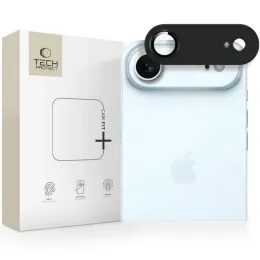Tech-Protect CamFull Fit+, zaštitno kaljeno staklo za leću fotoaparata, iPhone Air, crna