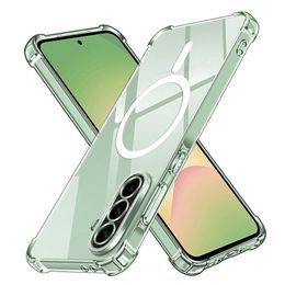 Techsuit Shockproof MagSafe husă transparentă, Samsung Galaxy A56 5G