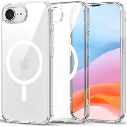 Tech-Protect Flexair Hybrid cu MagSafe, iPhone 16e, transparent