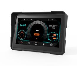 7" Motociklistički zaslon s bežičnim CarPlay i Android Auto, s GPS-om, TPMS-om i dvije kamere (1080P)