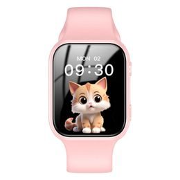 Παιδικό έξυπνο ρολόι με οθόνη αφής, ροζ