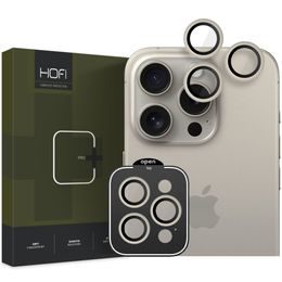 Hofi Camring Pro+, sticlă pentru obiectivul camerei, iPhone 15 Pro / 15 Pro Max, titan